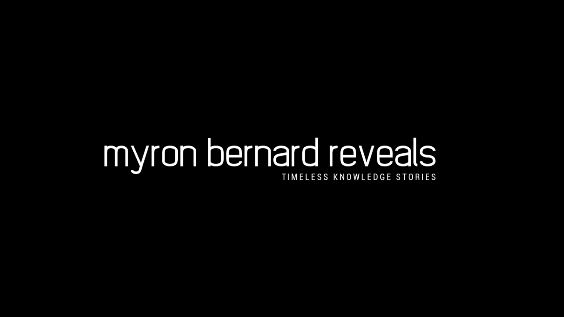 A Word from Myron